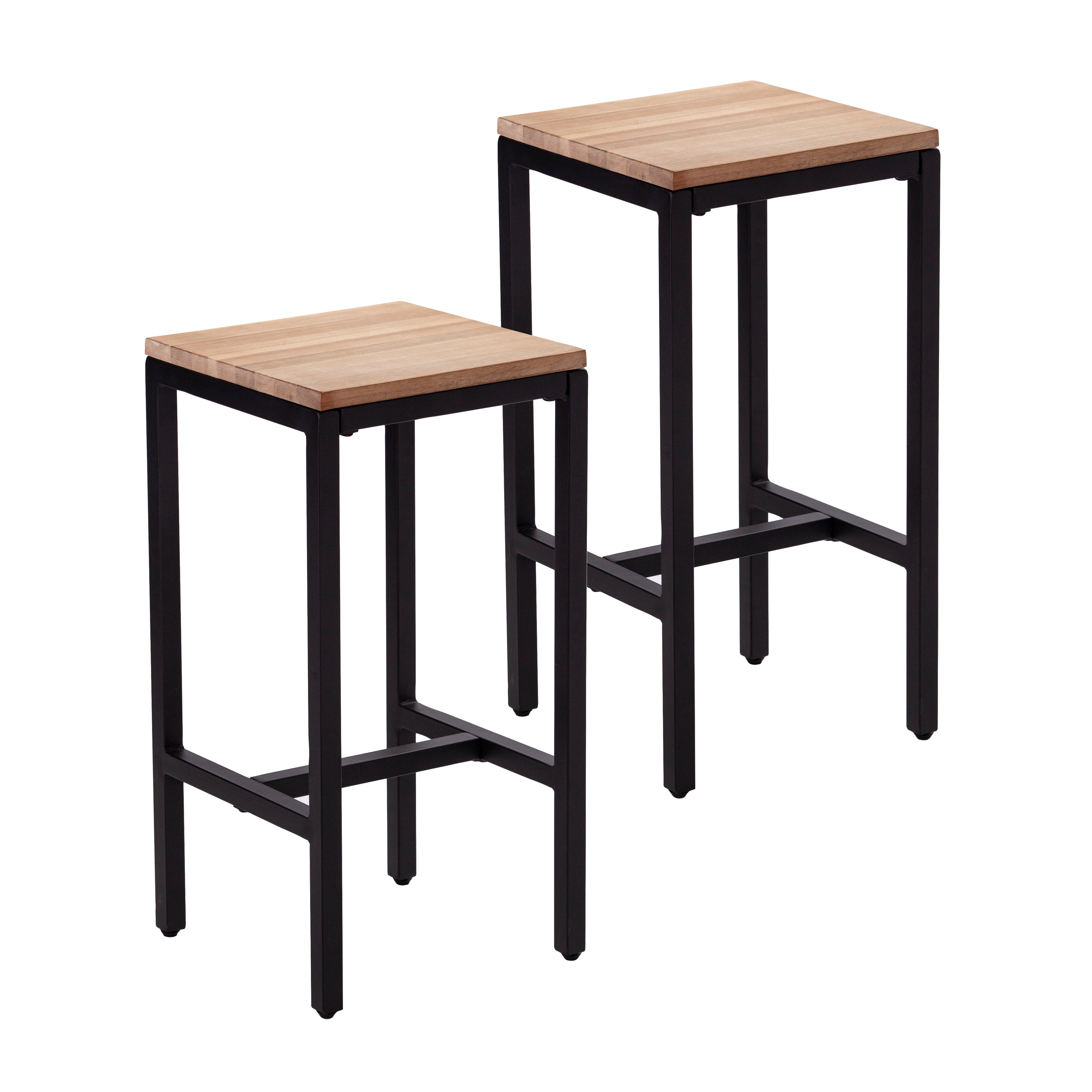Berinsly Modern Counter-Height Kitchen Stools Set