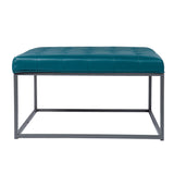 Sei Furniture Ciarin Upholstered Cocktail Ottoman Blue Bc1102026
