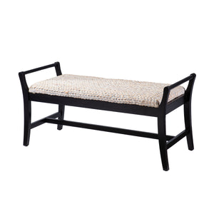 Sei Furniture Kellworth Water Hyacinth Bench Bc1119526