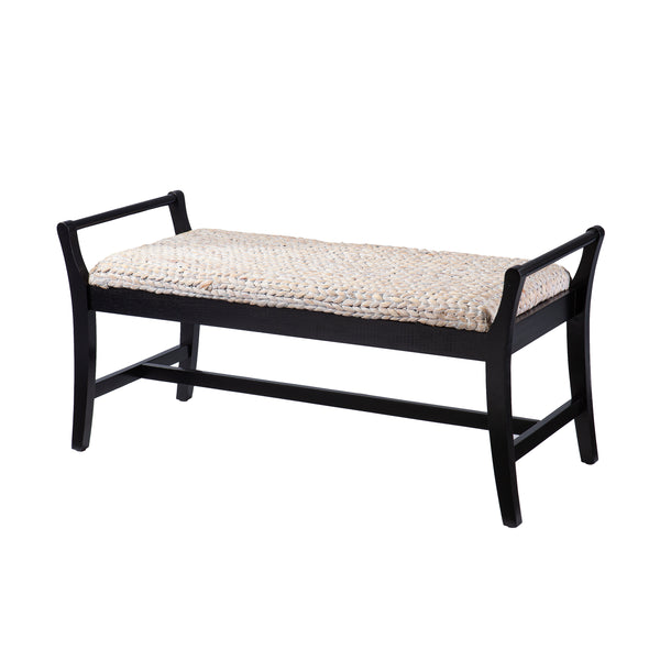 Sei Furniture Kellworth Water Hyacinth Bench Bc1119526
