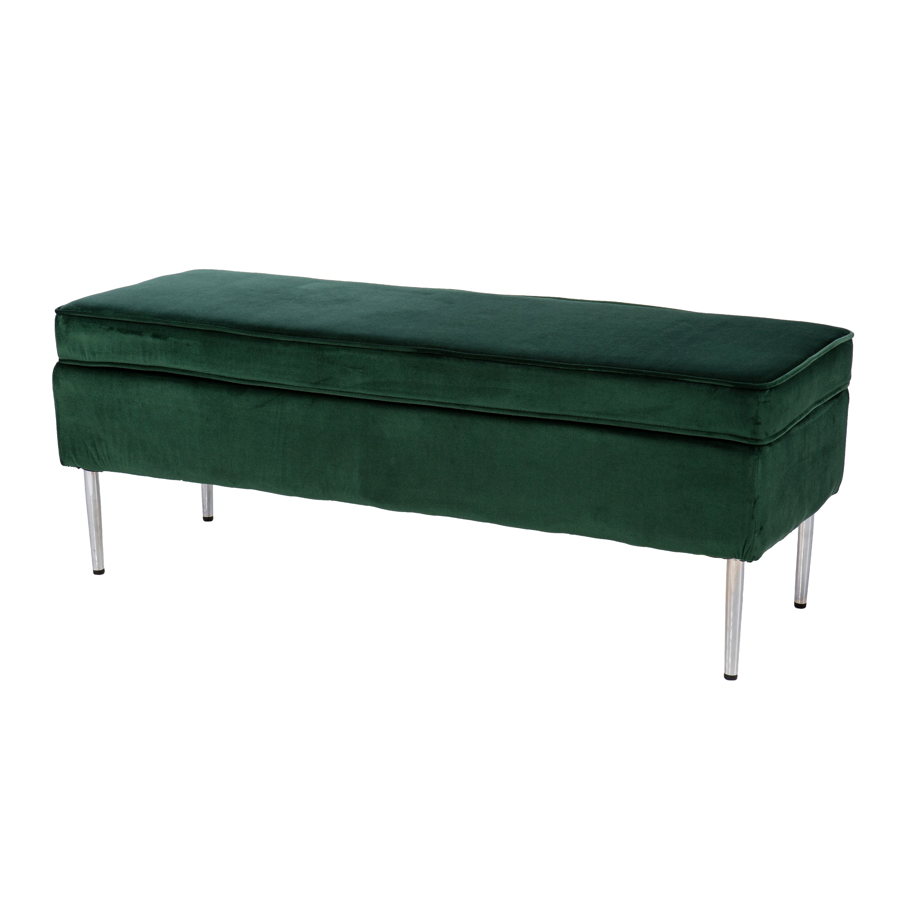 Aspley Velvet Storage Bench