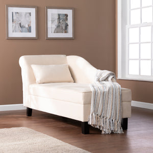 Sei Furniture Aberdale Chaise Lounge W Storage Bc3906
