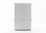 NovaSolo Halifax Hutch Unit with 4 Glass Doors BCA612