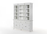 NovaSolo Skansen Kitchen Hutch Cabinet with 5 Doors 3 Drawers BCA614