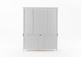 NovaSolo Skansen Kitchen Hutch Cabinet with 5 Doors 3 Drawers BCA614