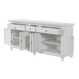 NovaSolo Skansen Kitchen Hutch Cabinet with 5 Doors 3 Drawers BCA614