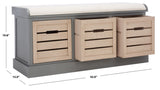 Safavieh Briar 3 Drawer Cushion Bench BCH5700C