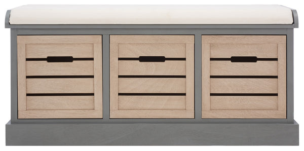 Safavieh Briar 3 Drawer Cushion Bench BCH5700C