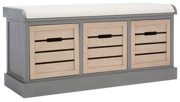 Safavieh Briar 3 Drawer Cushion Bench BCH5700C