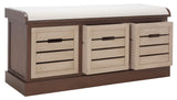 Safavieh Briar 3 Drawer Cushion Bench BCH5700D