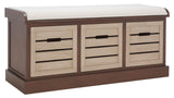 Safavieh Briar 3 Drawer Cushion Bench BCH5700D