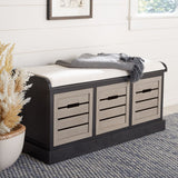 Safavieh Briar 3 Drawer Cushion Bench BCH5700E