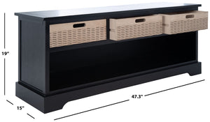 Safavieh Landers 3 Drawer Storage Bench BCH5701B
