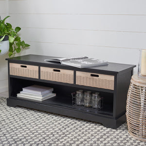 Safavieh Landers 3 Drawer Storage Bench BCH5701B