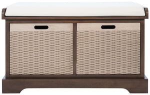 Safavieh Landers 2 Drawer/Cushion Storage Bench BCH5702C