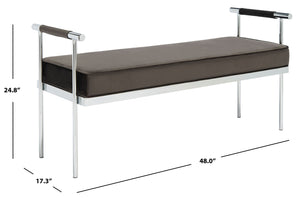 Pim Long Rectangle Bench W/ Arms