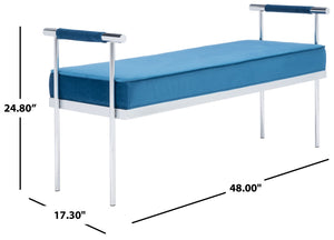Pim Long Rectangle Bench W/ Arms