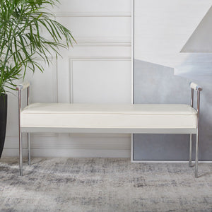 Pim Long Rectangle Bench W/ Arms