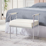 Pim Small Rectangle Bench W/ Arms