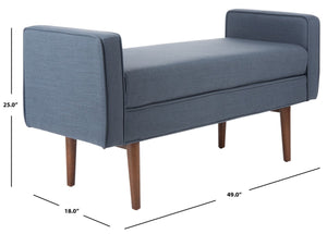 Henri Midcentury Bench