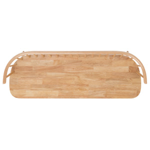 Safavieh Blanchard Spindle Bench Natural Rubber Wood BCH8500A