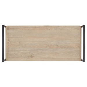 Safavieh Rhonwen Storage Bench  Sand / Black BCH9300A