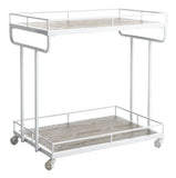 Dawson 2 Tier Rectangle Bar Cart