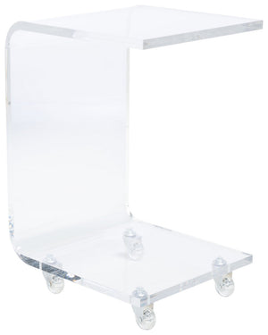 Rollins Acrylic Bar Cart