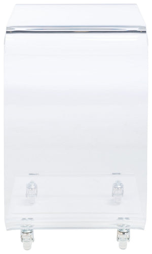 Rollins Acrylic Bar Cart