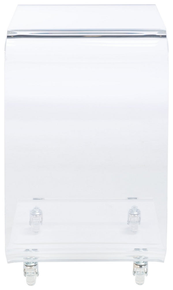 Rollins Acrylic Bar Cart