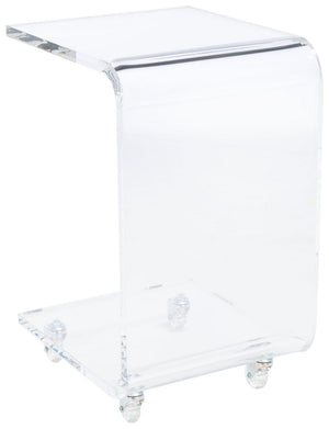Rollins Acrylic Bar Cart