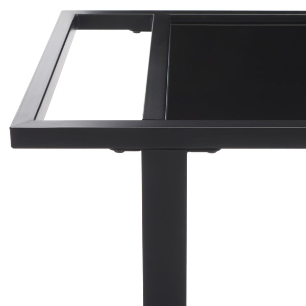 Gaelle Two-Tier Bar Cart with Handles - Modern Design, UV Resistant, Perfect for Entertaining Guests