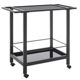 Gaelle 2 Tier Bar Cart With Handles