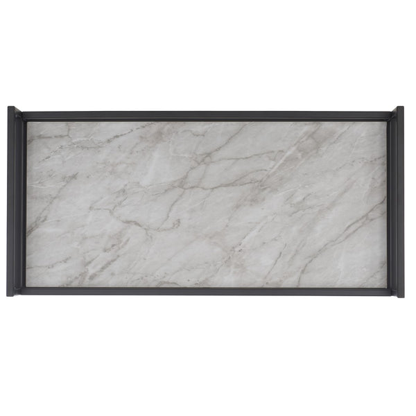 Idria Modern 3-Tier Bar Cart - Sophisticated Serving Trolley with Sleek Design for Entertaining