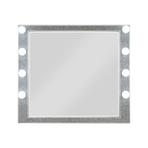 Sliverfluff Glam Mirror with Light Mirrored & Champagne Finish BD00245-ACME