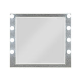 Sliverfluff Glam Mirror with Light Mirrored & Champagne Finish BD00245-ACME