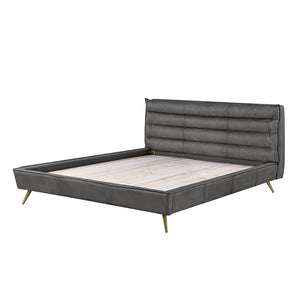 Doris Industrial Bed Gray BD00563Q-ACME