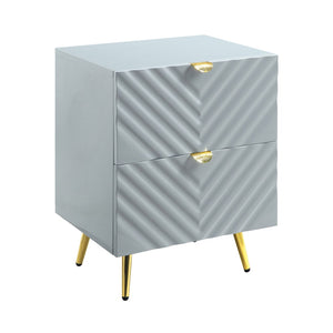 Gaines Contemporary Nightstand  BD01041-ACME