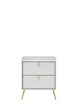 Zeena Contemporary Nightstand White(#6020) BD01177-ACME