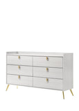 Zeena Contemporary Dresser White(#6020) BD01179-ACME