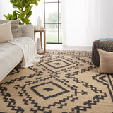 Jaipur Living Bedouin Collection BD24 Jaima 100% Jute Handmade Global Tribal Rug RUG150027