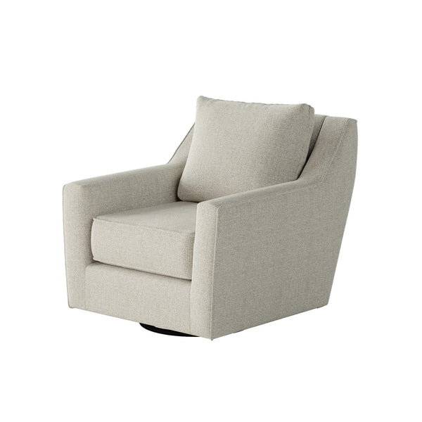 Fusion 67-02G-C Transitional Swivel Glider Chair 67-02G-C Invitation Linen
