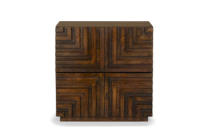 Maze Wood Night Stand 