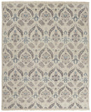 Beall Luxury Wool Rug, Arts and Crafts, Beige, 9ft - 6in x 13ft - 6in Area Rug