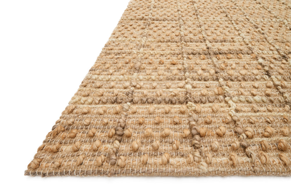 Loloi Beacon BU-02 60% Jute, 40% Cotton Hand Woven Contemporary Rug BEACBU-02NA0093D0