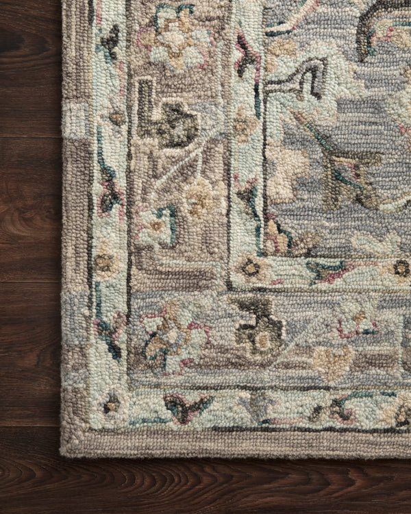 Loloi Beatty BEA-04 100% Wool Hooked Traditional Rug BEATBEA-04LBML93D0