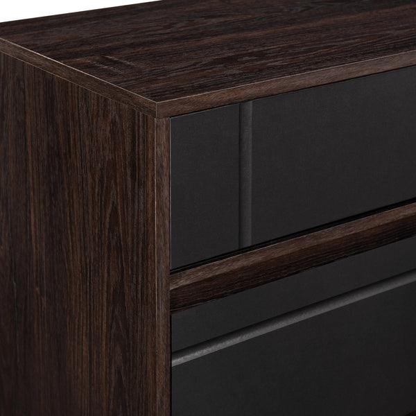 Walker Edison Beckett Contemporary/Transitional 52" Contemporary Storage Sideboard BEC52SBDESB