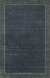 Beckton BEC-1 Hand Loomed Contemporary Border, Solid Indoor Area Rug