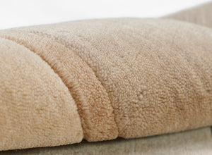 Momeni Beckton BEC-1 Hand Loomed Contemporary Border, Solid Indoor Area Rug Taupe 9' x 12' BECKTBEC-1TAU90C0