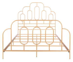 Safavieh Paloma Metal Retro Bed BED6201D-Q